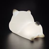 Veilleuse de noël Rechargeable en Silicone pour enfant en bas âge