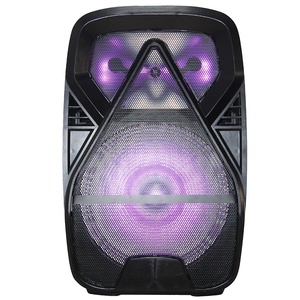 15 "500W Audio profesional Fiesta Luz LED Activo <span class=keywords><strong>PA</strong></span>/<span class=keywords><strong>DJ</strong></span> Karaoke inalámbrico Sets Sistema de caja de sonido-mic-FM Bocina Parlante - Product Image 2