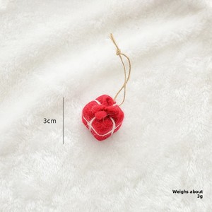 2026 yeni yıl yılbaşı ağacı doldurulmuş oyuncak Polyester kumaş asılı süsleme sevimli gingerdoll bebek 6.5x5.5cm dayanıklı çevre dostu - Product Image 6