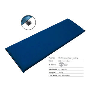 Colchoneta Aislante para <span class=keywords><strong>Camping</strong></span> con Valor <span class=keywords><strong>de</strong></span> R <span class=keywords><strong>de</strong></span> 6.8, Microfibra Recubierta <span class=keywords><strong>de</strong></span> PVC, 5 cm <span class=keywords><strong>de</strong></span> Grosor, Ligera, para Dormir al Aire Libre - Product Image 3