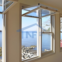Ventanas Plegables de Aluminio, Ventana y Puerta Corredera Vertical para Cocina, Ventanas Plegables en Venta