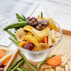 Chips de Frutas Mixtas, Plátano, Mango, Higo, Fresa, Sabor Dulce, Snack Nutritivo, Certificado Halal APCITL, Bolsa de 30g - Product Image 5
