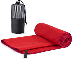 Serviette de sport en microfibre tissée, logo personnalisé, grande taille, séchage rapide, serviette de plage, <span class=keywords><strong>couverture</strong></span> de plage, couleur personnalisée - Product Image 1