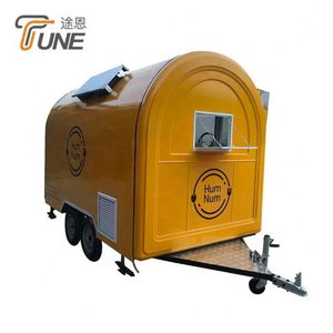 Carrito de Helados Pequeño, Remolque Móvil de Comida, Carrinho De Sorvete para Playa y Calle - Product Image 1