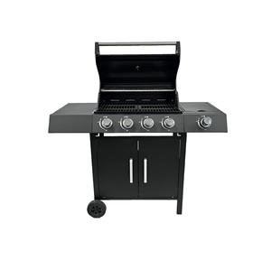 גריל ברביקיו מודרני נייד מתקפל, עשוי מברזל מצופה אבקה, עם מבער גז, קל להרכבה, ניתן להתאמה אישית, למטבח חיצוני. - Product Image 4