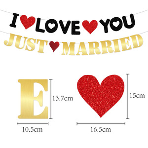 <span class=keywords><strong>ป</strong></span>้ายแบนเนอร์งานแต่งงา<span class=keywords><strong>น</strong></span>สุดโรแมนติก ฉั<span class=keywords><strong>น</strong></span>รักคุณ ของตกแต่งวันวาเล<span class=keywords><strong>น</strong></span>ไท<span class=keywords><strong>น</strong></span>์ สำหรับงา<span class=keywords><strong>น</strong></span>หมั้<span class=keywords><strong>น</strong></span> งา<span class=keywords><strong>น</strong></span>ฉลองครบรอบ งา<span class=keywords><strong>น</strong></span>เลี้ยงต้อนรับ - Product Image 2