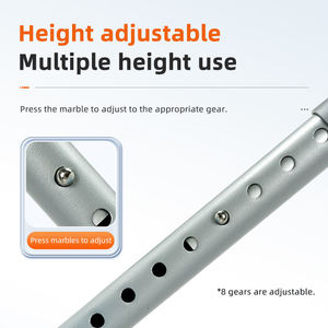 Thép không gỉ tàn tật Walker Chiều cao có thể điều chỉnh có thể gập lại Walker EOS CE chứng nhận mô hình fc915l cho người cao tuổi phục hồi chức năng - Product Image 6