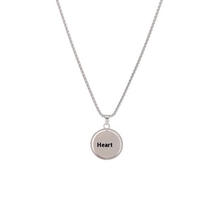 Collar <span class=keywords><strong>de</strong></span> <span class=keywords><strong>Cadena</strong></span> <span class=keywords><strong>de</strong></span> Acero <span class=keywords><strong>de</strong></span> Titanio Combinable con Todo, Estilo Hip-Hop, Personalidad Urbana, Marca <span class=keywords><strong>de</strong></span> Moda, Colgante <span class=keywords><strong>de</strong></span> Aleación para Hombre y Mujer - Product Image 5