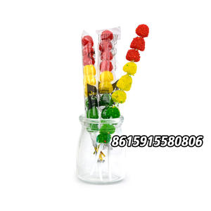 Groothandel Halal Fruit Smaak Gelei Bal Verkeerslicht Gevormde Lolly Gummy Candy - Product Image 3