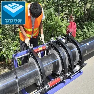 63mm a 200mm Butt Fusão PE PP PPR Tubo Plástico Hdpe Equipamentos de Soldagem Butt Soldadores Tubo Comum Hidráulico Máquina De Solda De Tubulação