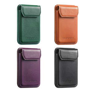 Étui de téléphone magnétique 2-en-1 séparable en cuir avec porte-cartes pour iPhone Air 17 Pro Max 16 E 15 Plus 14 13 Samsung S25 Ultra S24 - Product Image 2