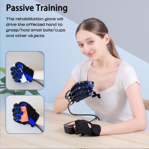 Herramienta de Ejercicio para Manos, Dispositivo de Rehabilitación de Dedos para Recuperación de Hemiplejia por Accidente Cerebrovascular, Guante Robótico para Terapia y Entrenamiento - Product Image 1
