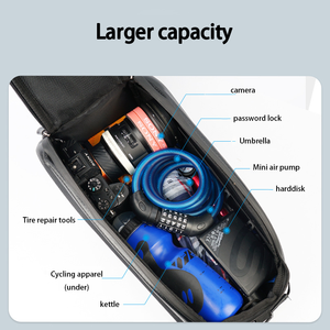 Bolsa de Transporte Trasera para Bicicleta, Estuche Rígido de EVA, Organizador de Herramientas, Impermeable, para Ciclismo, Accesorios para Bicicleta - Product Image 5