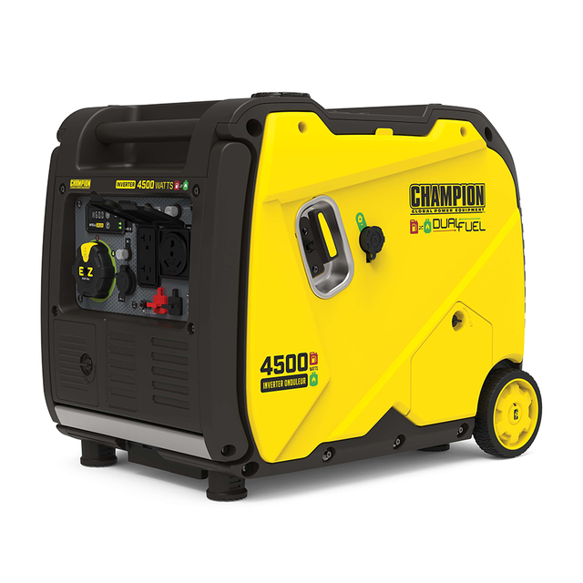 Champion 3600 Watt Dual Fuel Inverter  Generator 220 Output 120V to 240V 50hz 60hz