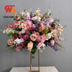 Centro de Mesa Decorativo para Fiestas y Bodas, Bola de Flores de Rosa Hecha a Mano, Bola de Flores Artificiales de Seda - Product Image 4