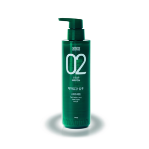 Champú Amos 02 Soap Mourgyn 360.6ml con Té Verde para el Cuidado del Cabello y Tratamiento Anticaída - Product Image 2