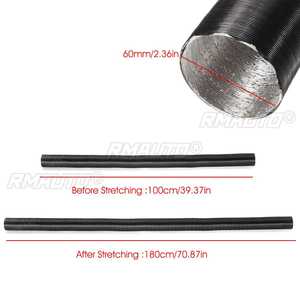 Tubo de Conducto de Aire de 180 cm y 60 mm para Calefactor de Estacionamiento Diésel, Manguera para Calefactor de Coche Webasto Eberspacher Propex, Accesorios - Product Image 6