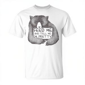 Camiseta Alimenta-me y dile que soy bonita, oso pardo - Product Image 2