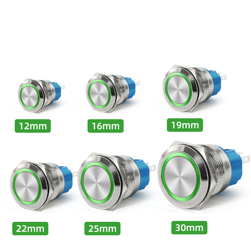 Circular green light
