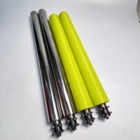 Ligne de convoyeur à rouleaux en acier inoxydable pour le transport de rouleaux non motorisés galvanisés avec composants de roulement à billes