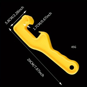 Drum Opener Plastic Yellow 200mm <b>Paint</b> <b>Bucket</b> Lid Lifter Durable Wrench - Product Image 3