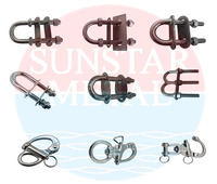 Nouvelles pièces accessoires en acier inoxydable 316 de qualité marine : Crampon de bateau, Borne d'ancrage, Charnière, Capuchon de capote Bimini, Crochet, Crampon, Borne d'ancrage
