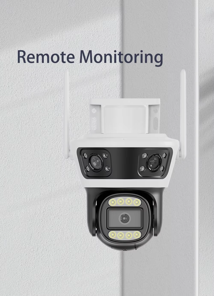 Glomarket Tuya Smart Night Vision Waterproof 9MP Three Lens Wireless ...