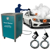 Nettoyeur vapeur haute température certifié CE, 170 degrés, pour le detailing automobile en profondeur, 8 bars, support en acier inoxydable, fonctionnement continu