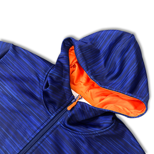 Chemises à capuche personnalisées avec fermeture éclair, hauts coupe-vent, veste épaisse, design graphique, impression sublimée, taille plus, unisexe, polyester/coton - Product Image 4
