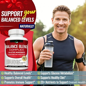 Cápsulas de Suplemento Dietético Herbal, Mezcla Compleja para el Azúcar en Sangre, Apoyo al Metabolismo de la Glucosa, Vitaminas para la Salud, Energía y Bienestar - Product Image 2