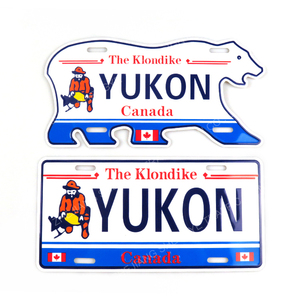 Custom us cadeau en métal <span class=keywords><strong>pas</strong></span> <span class=keywords><strong>cher</strong></span> prix imprimé en relief motorisé en aluminium plaque d'<span class=keywords><strong>immatriculation</strong></span> - Product Image 4