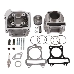 Goofit 47Mm GY6 80cc Cilinder Heads Blok Grote Boring Cilinder Kit Chinese Scooter Vervanging Voor Chinese Scooter 139QMB Atv sco