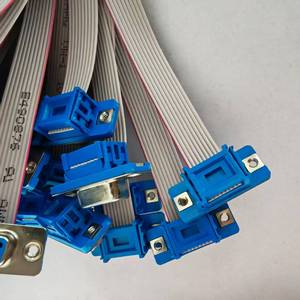 Özel Uzunlukta Kalaylı Bakır Kablo Grubu, JST PH 2.0mm Erkek-Dişi IDC Konnektörler ile DB IP66 Dereceli 9/15/25/37P 100-1000mm - Product Image 2