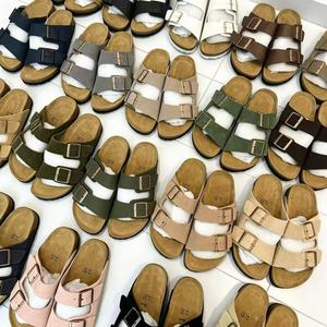 Sandali in Sughero con Pelle Oliata Genuina a Prezzo di Fabbrica, Ciabatte <span class=keywords><strong>Arizona</strong></span> per Uomo e Donna, Vendita all'Ingrosso, Ciabatte da Spiaggia Classiche e Confortevoli - Product Image 4