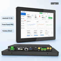 Kiosque de gestion de file d'attente tout-en-un Android avec écran tactile capacitif industriel intégré de 7/10,1/15,6/21,5 pouces