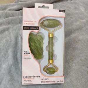 Manufacturers wholesale jade roller beauty container jade massager jade roller massage stick