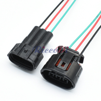 1 Juego de Conectores Eléctricos de 3 Pines TS para Alternador de Automóvil, Enchufe para Faros Delanteros para Lexus 6188-0282 6189-0443