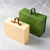 Boîte rigide personnalisable, écologique, réutilisable, imperméable, avec compartiments ajustables et poignée magnétique
