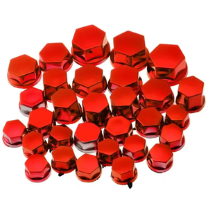 Cache-écrous et boulons de <span class=keywords><strong>moto</strong></span> XYRACING, 30 pièces/kit, chromés, en plastique, pour la décoration des boulons et vis de transmission du moteur - Product Image 6