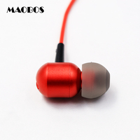 Earphone Berkualitas Tinggi Harga Grosir Suara Jernih Wired In-Ear Headphone 3.5mm Stereo Headset Mic IPX-4 Tahan Air Kabel 1.2m