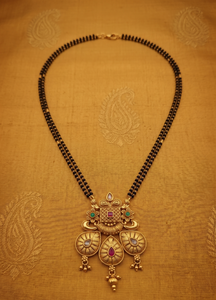 High Quality Gold Plated Long Necklace Made from Copper and Brass Fashion Jewelry for Women Wedding Party Festival Daily Wear - Product Image 2