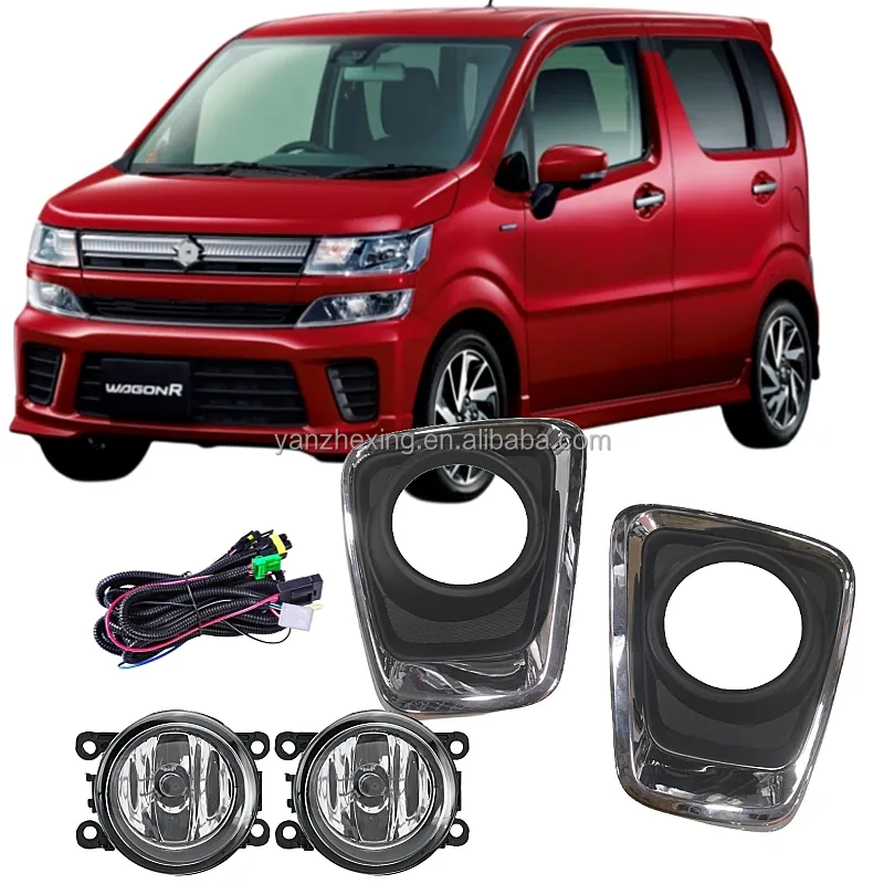 Kit de lâmpadas para farol de neblina, farol de neblina para Suzuki Wagon R wagonr 2017 2018 2019 2020