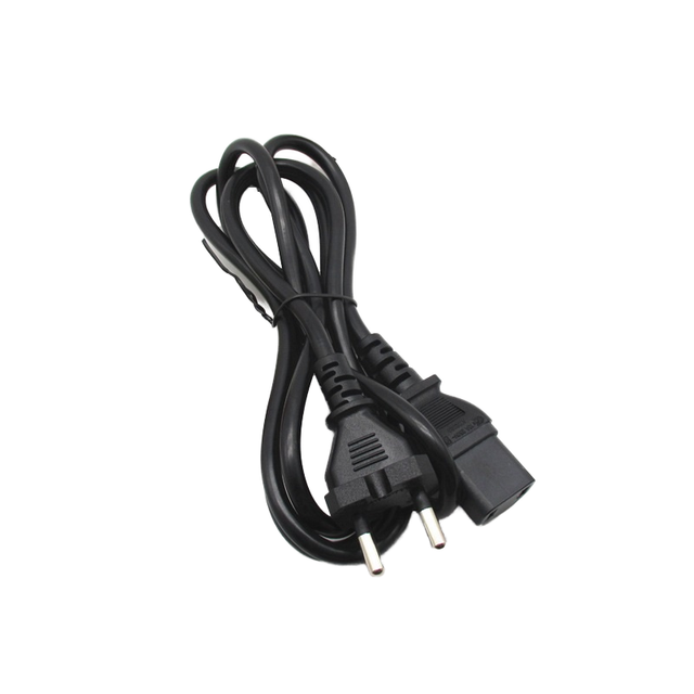 Wholesale EU 2 Round Pin C7 Figure 8 AC Power Cable for Notebook Camera Charger OEM Custom for Germany France Russian Market