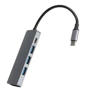OEM/ODM USB C 허브 OTG 기능 USB3.0 2.0 USB C 전원 공급 장치 5V USB C 도킹 노트북 용
