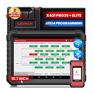 LAUNCH 2025 X431 PRO3S+ Elite SmartLinkC <span class=keywords><strong>2</strong></span>.0 双方向診断スキャナツール J2534プログラミング対応 <span class=keywords><strong>2</strong></span>年間無料 - Product Image 1