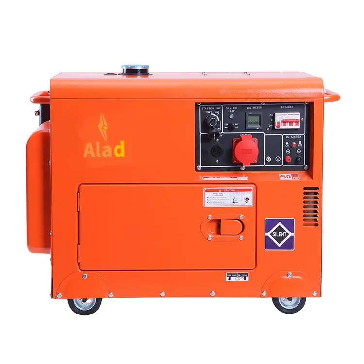 10 kW Ein- und Drei-Phasen-Dieselgenerator 12,5 kva Luftkühlsystem 3600 U/min. 50 HZ Generator