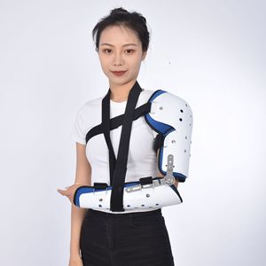 Verstelbare Fysiotherapie Schouder Elleboog Scharnier Stabilisator Immobilisator Polsarm Breuk <span class=keywords><strong>Brace</strong></span> Met Geavanceerde Bescherming - Product Image 1