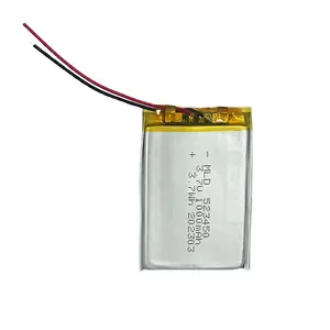 공장 직매 523450 기타 재생 에너지 제품 리튬 1000mAh 배터리 리튬 폴리머 3.7 포지셔너 및 대시 캠 배터리