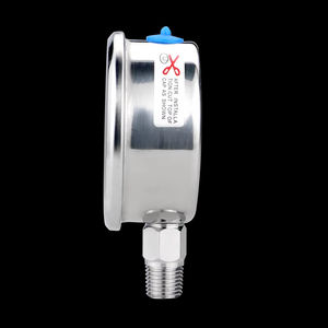 Manómetro <span class=keywords><strong>de</strong></span> baja presión Manómetro 60mm Acero inoxidable Agua barata Aceite <span class=keywords><strong>aire</strong></span> Medidor <span class=keywords><strong>de</strong></span> presión preciso y confiable - Product Image 2
