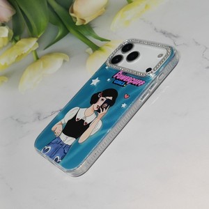 Étui de téléphone portable pour filles pour X XS 11 12 13 14 15 16 17 Pro Max Étuis de téléphone antichoc tendance pour Samsung S26/S25 A13 A23 A32 - Product Image 3